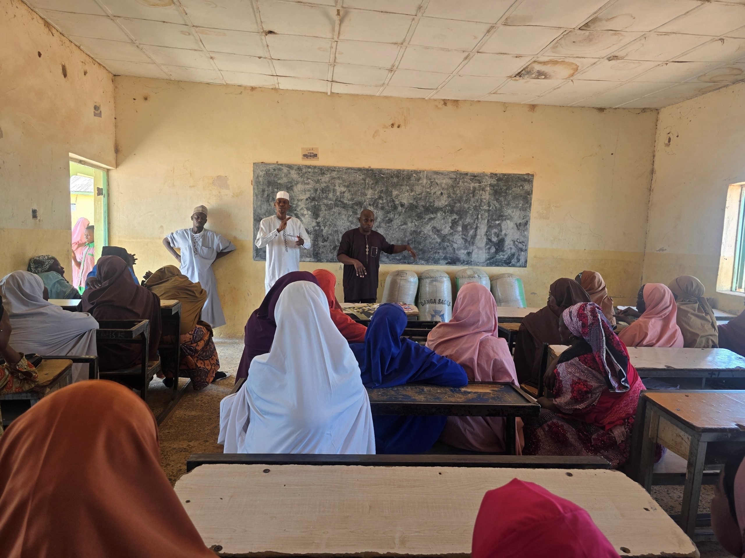 Meeting of Handing Over of Rice procured for the Group