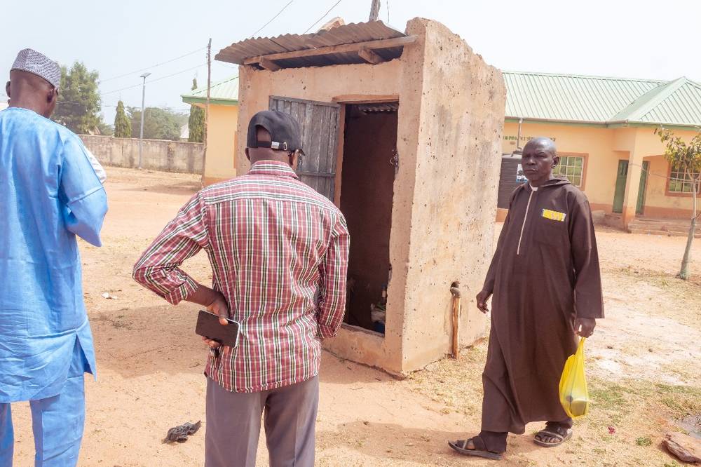 Pictures of the School Borehole before intervention2