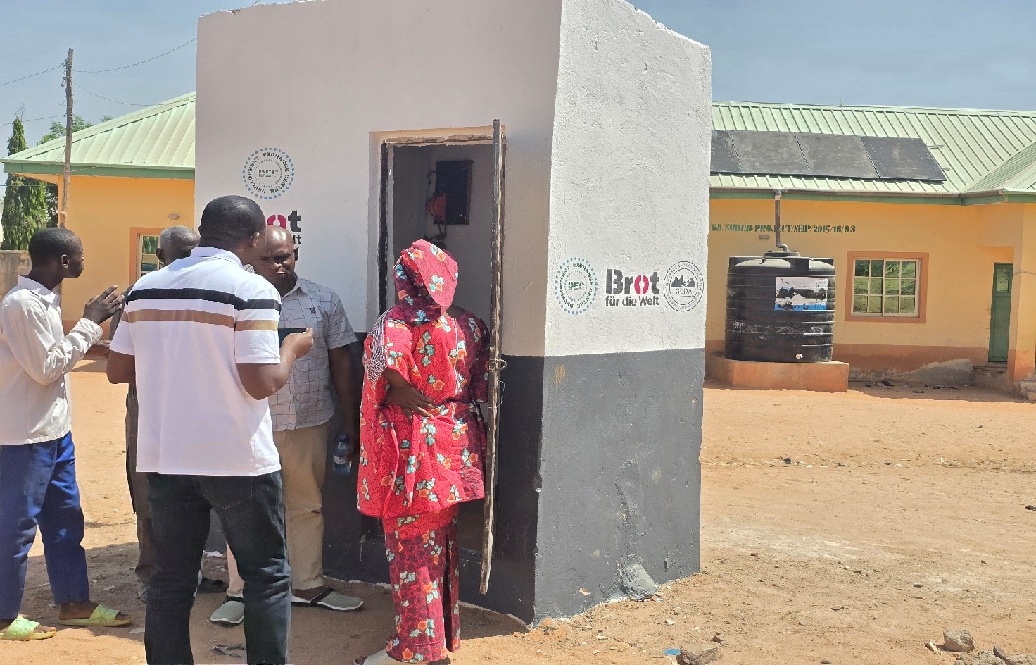 School Borehole site After intervention
