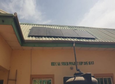 School Borehole site during intervention2