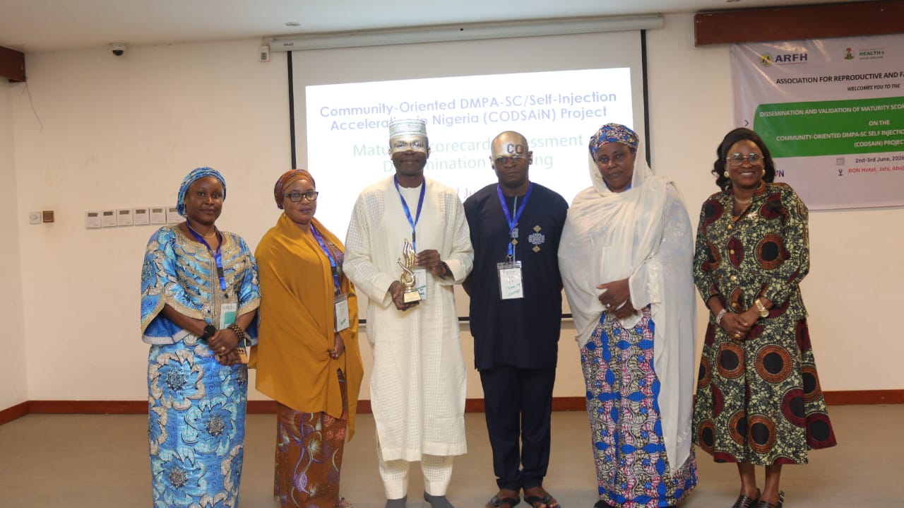 The Gombe State delegation at the CODSAiN Maturity Scorecard Assessment Dissemination Meeting, BON Ho